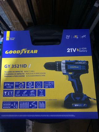 Taladro de impacto Goodyear GY 3521ID