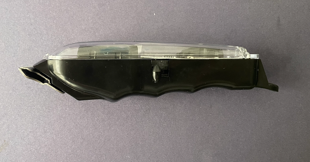 Cortadora de pelo eléctrica transparente