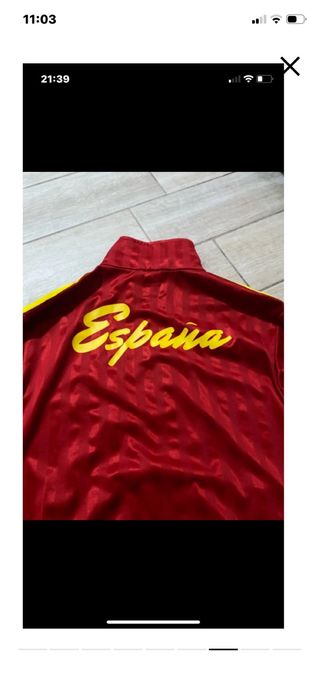 Giacca Adidas Spagna Rossa