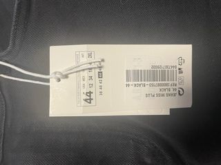 Pantalón negro ancho