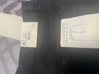 Pantalón negro ancho