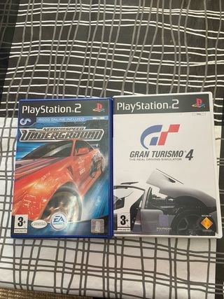 Juegos PS2: Need for Speed Underground y Gran Turi
