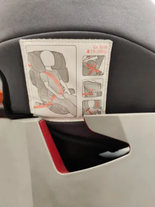 Silla coche Cybex Grupo 1-2-3 con ISOFIX