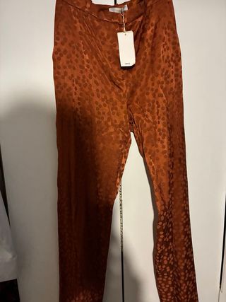 Traje Sastre Mujer Marrón/Naranja