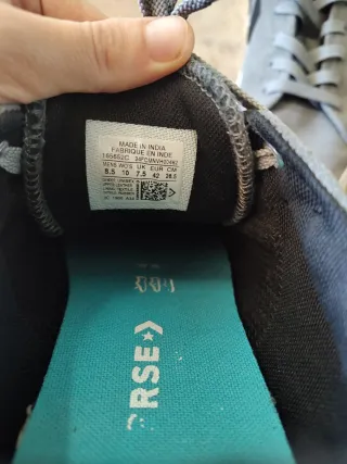 Zapatillas Converse grises talla 42