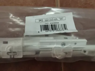 Binario in alluminio per tende