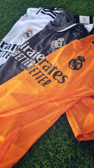 3 Maglie Originali Adidas del Real Madrid