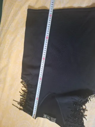Top Zara S flecos pedrería