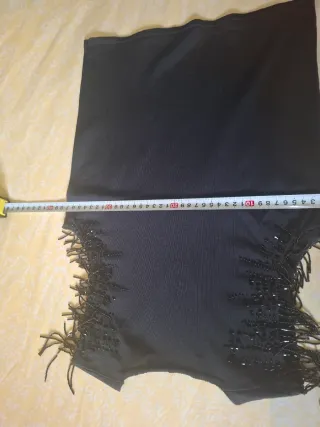 Top Zara S flecos pedrería