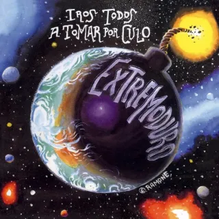 Sudadera Extremoduro Negra