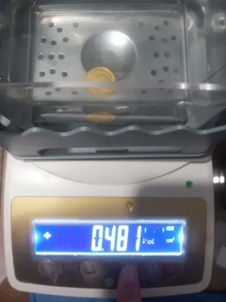 Moneta d'oro di Isabella II del 1851