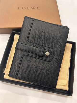 Billetera Loewe Negra Mujer