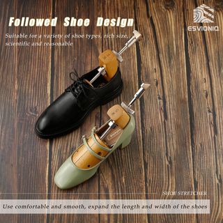 Extensor Zapatos Madera Esvioniq 2 Vías