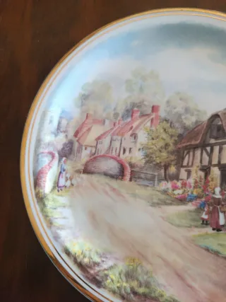 Plato Royal Vale Porcelana Bone China