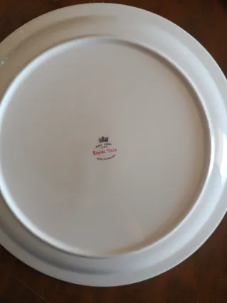 Plato Royal Vale Porcelana Bone China