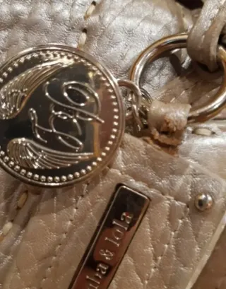 Bolso Bimba y Lola Piel Dorado/Plateado