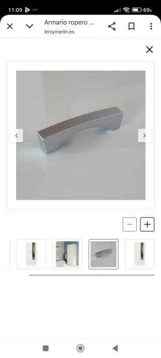 Armario Turin 2 puertas y 2 cajones blanco