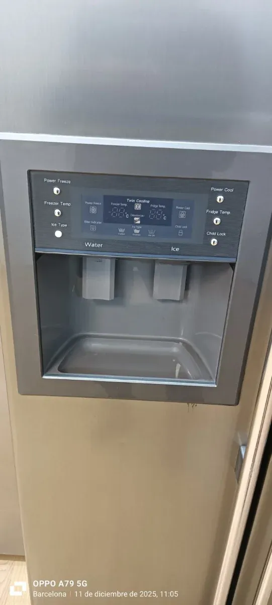 Nevera americana Samsung Acero Inox No Frost