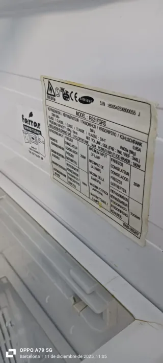 Nevera americana Samsung Acero Inox No Frost