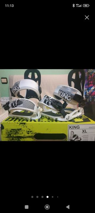 Fijaciones snowboard