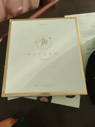 Camisón lencero encaje negro talla única