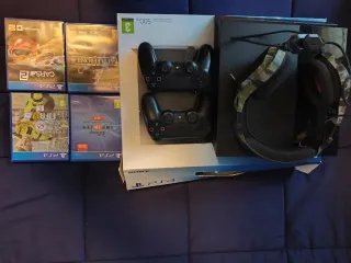 PlayStation 4 con 2 mandos