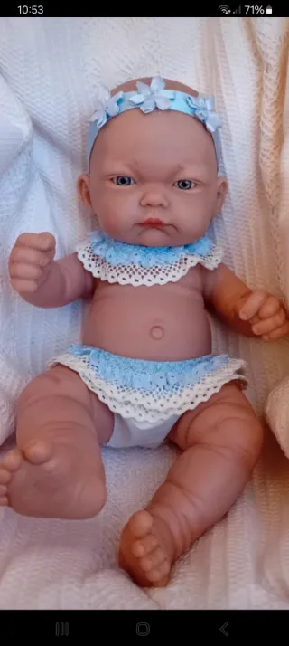 Muñeca bebé realista Antonio juan mini