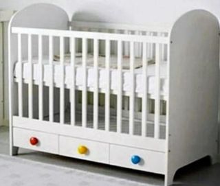 Cuna Ikea Gonatt Blanca