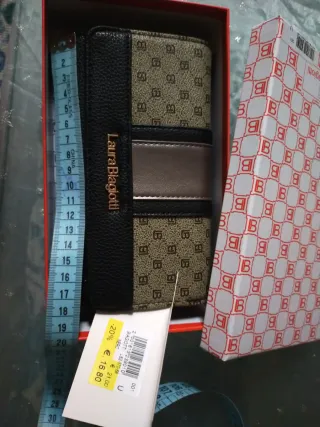 Cartera Laura Biagiotti Piel Mujer Sin Estrenar