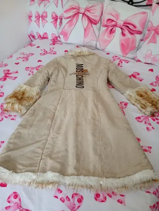 Abrigo Moschino Vintage Pelo Mujer Talla M