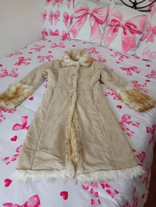 Abrigo Moschino Vintage Pelo Mujer Talla M