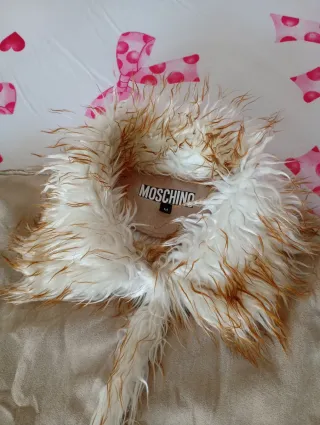 Abrigo Moschino Vintage Pelo Mujer Talla M