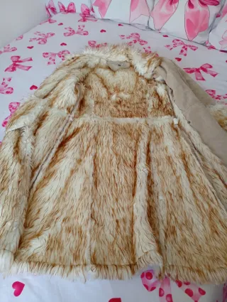 Abrigo Moschino Vintage Pelo Mujer Talla M