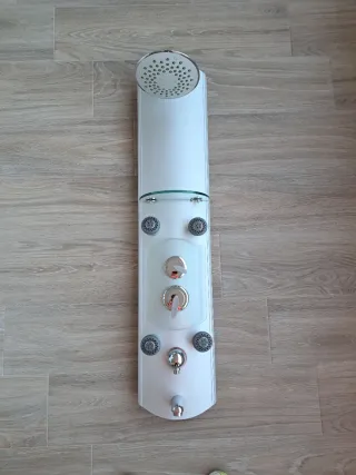 Columna de ducha monomando e hidromasaje