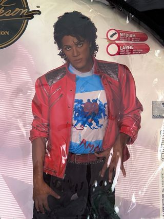 Chaqueta Michael Jackson Beat It roja