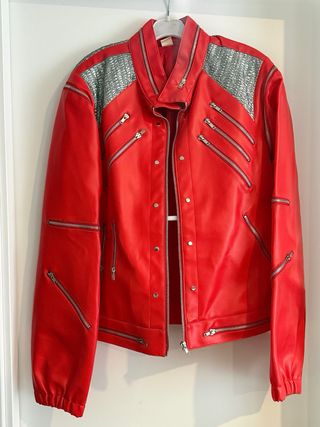 Chaqueta Michael Jackson Beat It roja