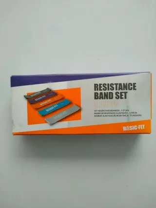 Set Bandas Elásticas Resistencia Basic-Fit
