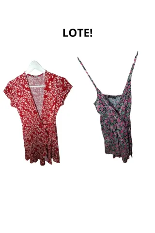 Lote 2 Vestidos Estampados Talla M H&M