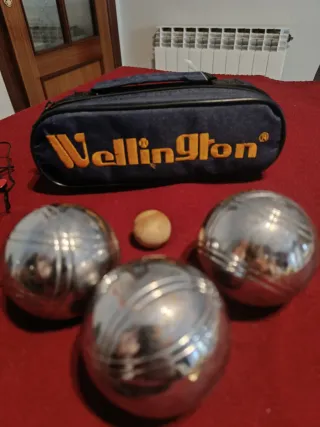 Bolas de Petanca Wellington con funda
