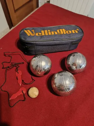 Bolas de Petanca Wellington con funda