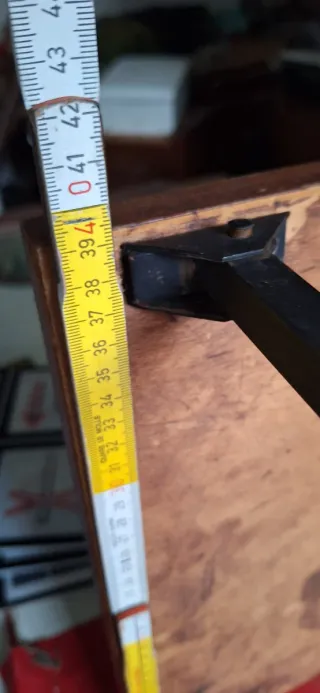 Tavolino vintage pieghevole anni 60-70