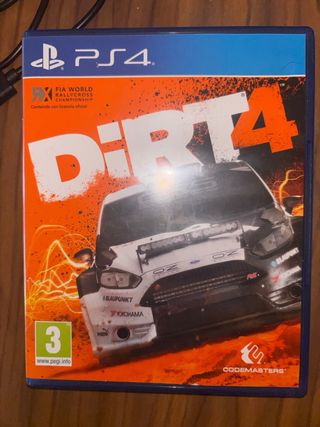 PS4 (Playstation 4) + Mando + Tekken 7 + Dirt 4