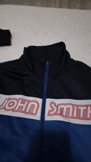Chaqueta John Smith Talla XL Negra y Azul