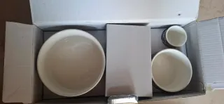 Set aperitivo ceramica e bambù