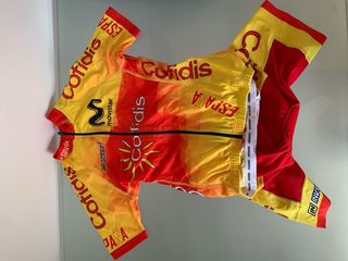 Maillot y culotte ciclismo Cofidis España. Talla S