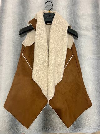Gilet Alcott donna marrone beige