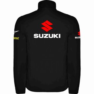 CHAQUETA MOTO CORTAVIENTOS SOFTSHELL TIPO SUZUKI