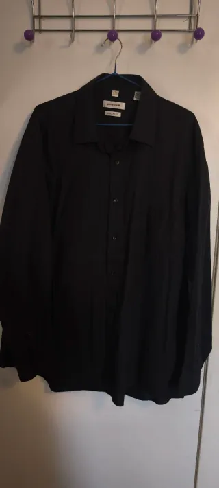 Camisa Pierre Cardin XL Negra