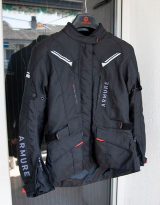 Chaqueta Moto ARMURE Negra