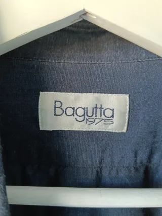 Camisa Bagutta Azul Oscuro